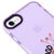 iPhone SE 2020 Good Vibes Only Telefon Kılıfı - Artycase - Simli Mor