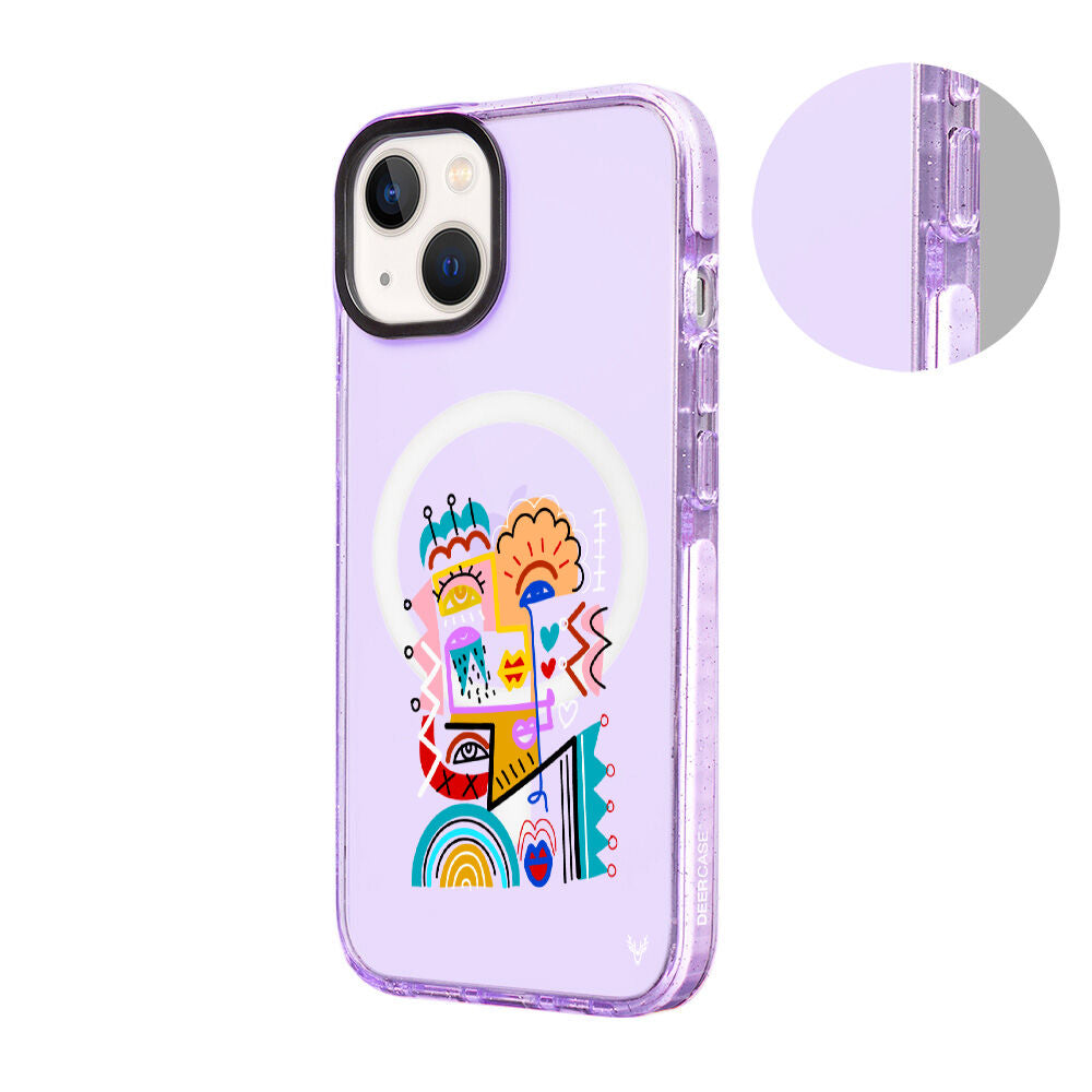 MagsafeliArtycaseSimliMor