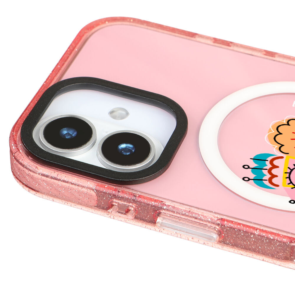 MagsafeliArtycaseSimliPembe