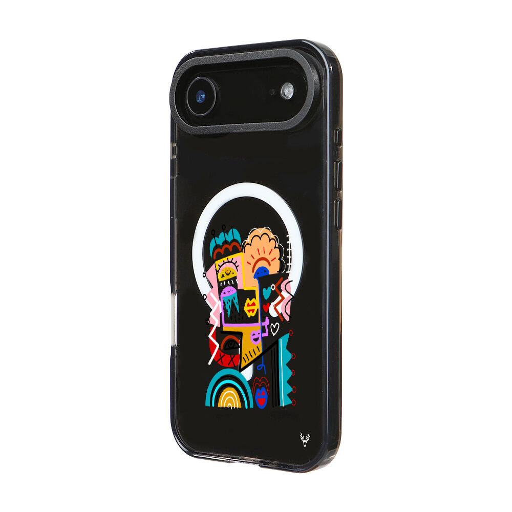MagsafeliArtycaseCoolBlack