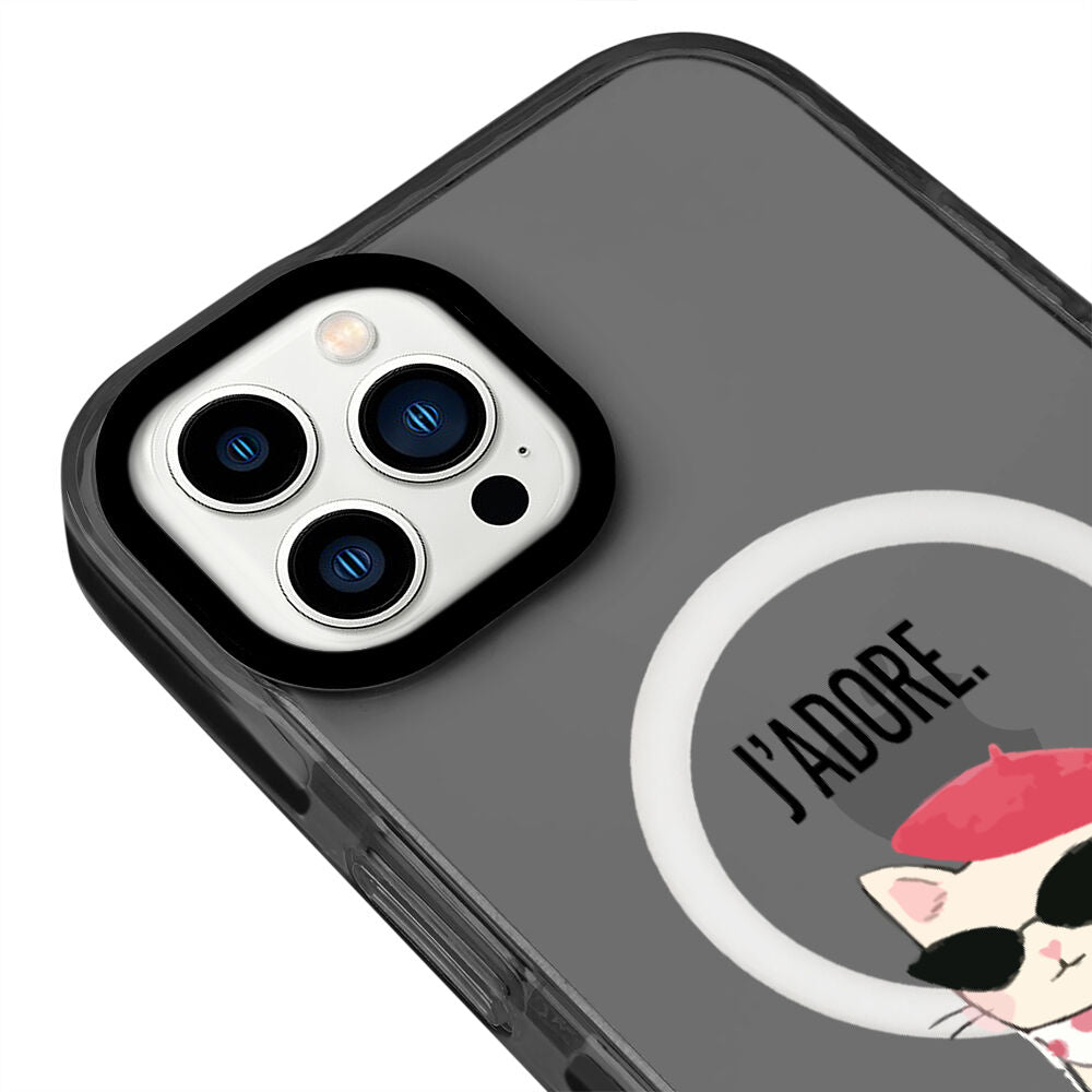 MagsafeliArtycaseCoolBlack