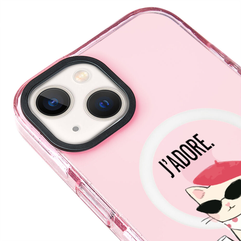 MagsafeliArtycaseSimliPembe