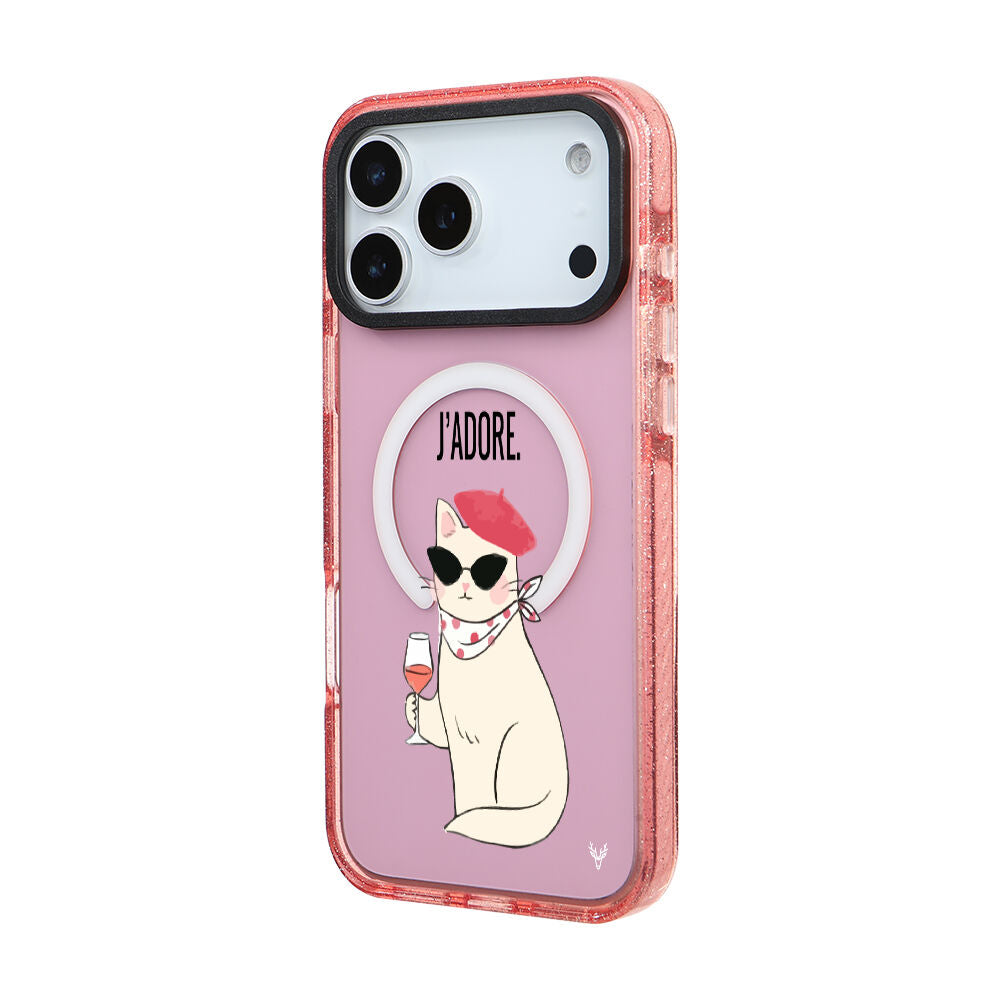 MagsafeliArtycaseSimliPembe