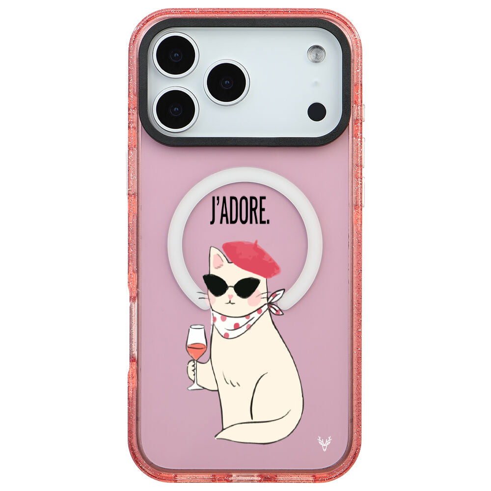 MagsafeliArtycaseSimliPembe