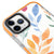 iPhone 11 Pro Watercolor Flowers Telefon Kılıfı - Artycase - Turuncu