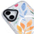 iPhone 16 Plus Watercolor Flowers Telefon Kılıfı - Magsafeli Artycase - Beyaz