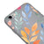 iPhone 6S Watercolor Flowers Telefon Kılıfı - Renkli Silikon - Gri