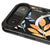 iPhone Air Watercolor Flowers Telefon Kılıfı - Magsafeli Artycase - Cool Black