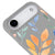 iPhone Air Watercolor Flowers Telefon Kılıfı - Renkli Silikon - Gri
