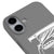 iPhone 17 No Limits Telefon Kılıfı - Renkli Silikon - Gri