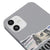 iPhone 12 Money Talks Telefon Kılıfı - Renkli Silikon - Gri