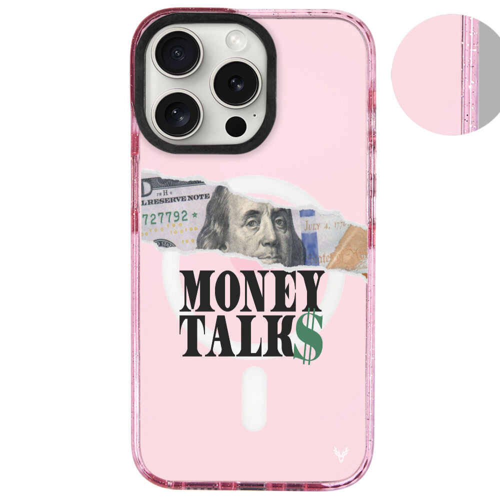 MagsafeliArtycaseSimliPembe