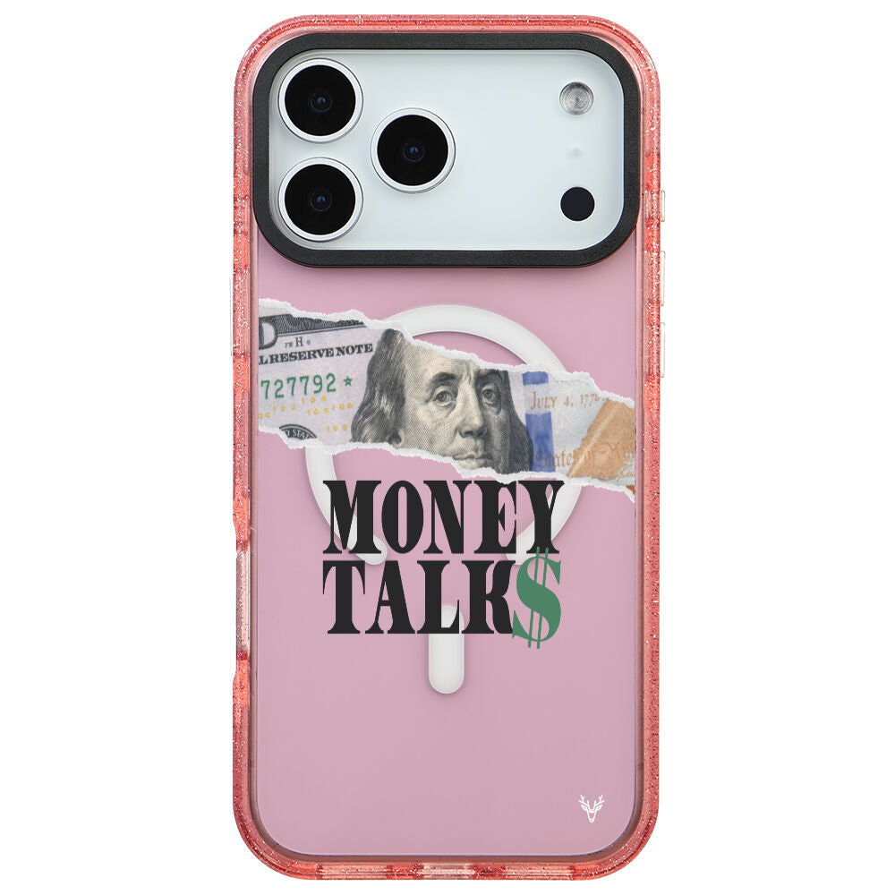 MagsafeliArtycaseSimliPembe