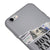 iPhone 6S Plus Money Talks Telefon Kılıfı - Renkli Silikon - Gri