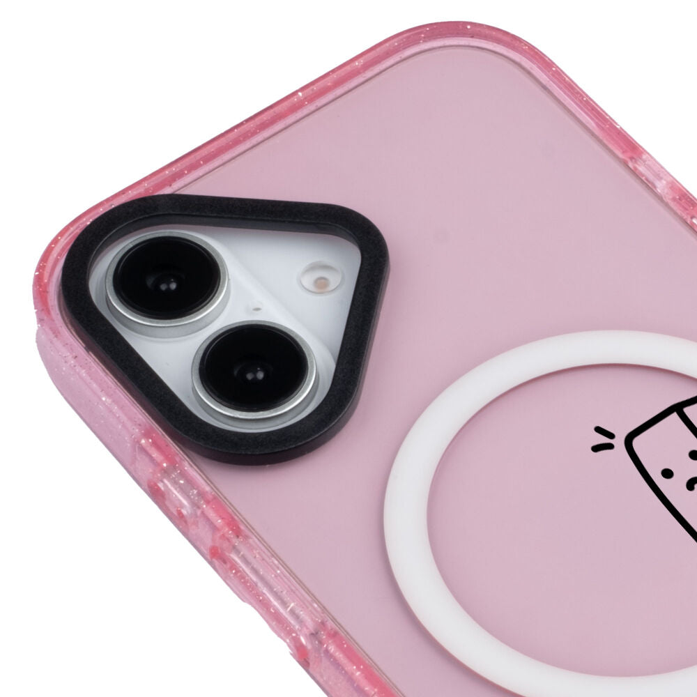 MagsafeliArtycaseSimliPembe