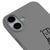 iPhone 16 Plus Bored Telefon Kılıfı - Renkli Silikon - Gri