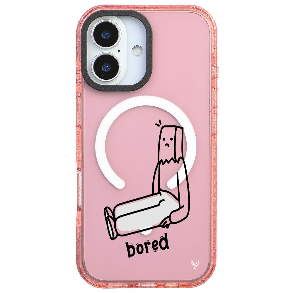 MagsafeliArtycaseSimliPembe