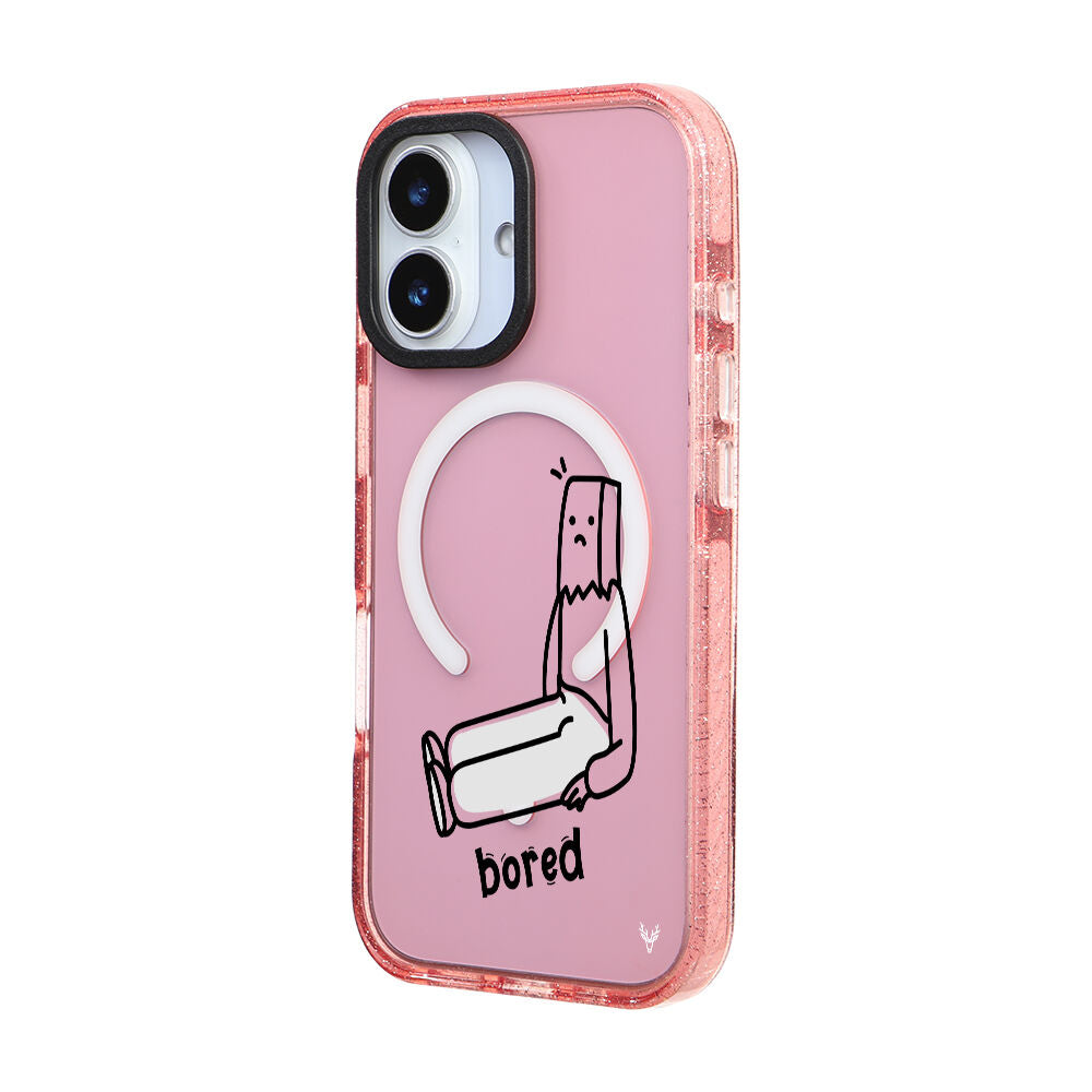 MagsafeliArtycaseSimliPembe