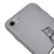 iPhone 8 Bored Telefon Kılıfı - Renkli Silikon - Gri