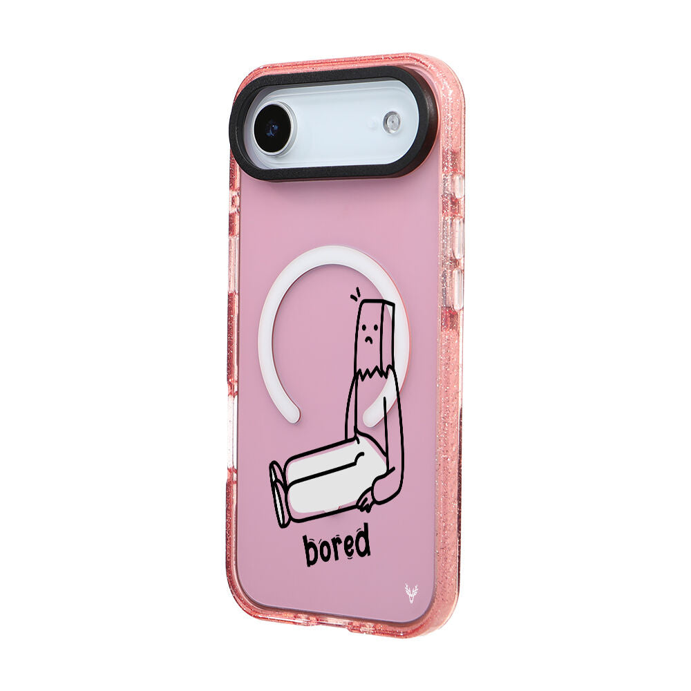 MagsafeliArtycaseSimliPembe
