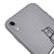 iPhone XR Bored Telefon Kılıfı - Renkli Silikon - Gri