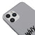 iPhone 11 Pro Max So Serious Telefon Kılıfı - Renkli Silikon - Gri