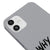 iPhone 12 Mini So Serious Telefon Kılıfı - Renkli Silikon - Gri