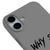 iPhone 16 Plus So Serious Telefon Kılıfı - Renkli Silikon - Gri