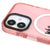 iPhone 17 So Serious Telefon Kılıfı - Magsafeli Artycase - Simli Pembe
