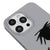 iPhone 13 Pro Max Look Mom Fly Telefon Kılıfı - Renkli Silikon - Gri