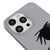 iPhone 14 Pro Look Mom Fly Telefon Kılıfı - Renkli Silikon - Gri
