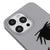 iPhone 14 Pro Max Look Mom Fly Telefon Kılıfı - Renkli Silikon - Gri