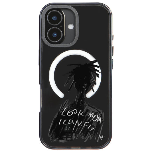 MagsafeliArtycaseCoolBlack