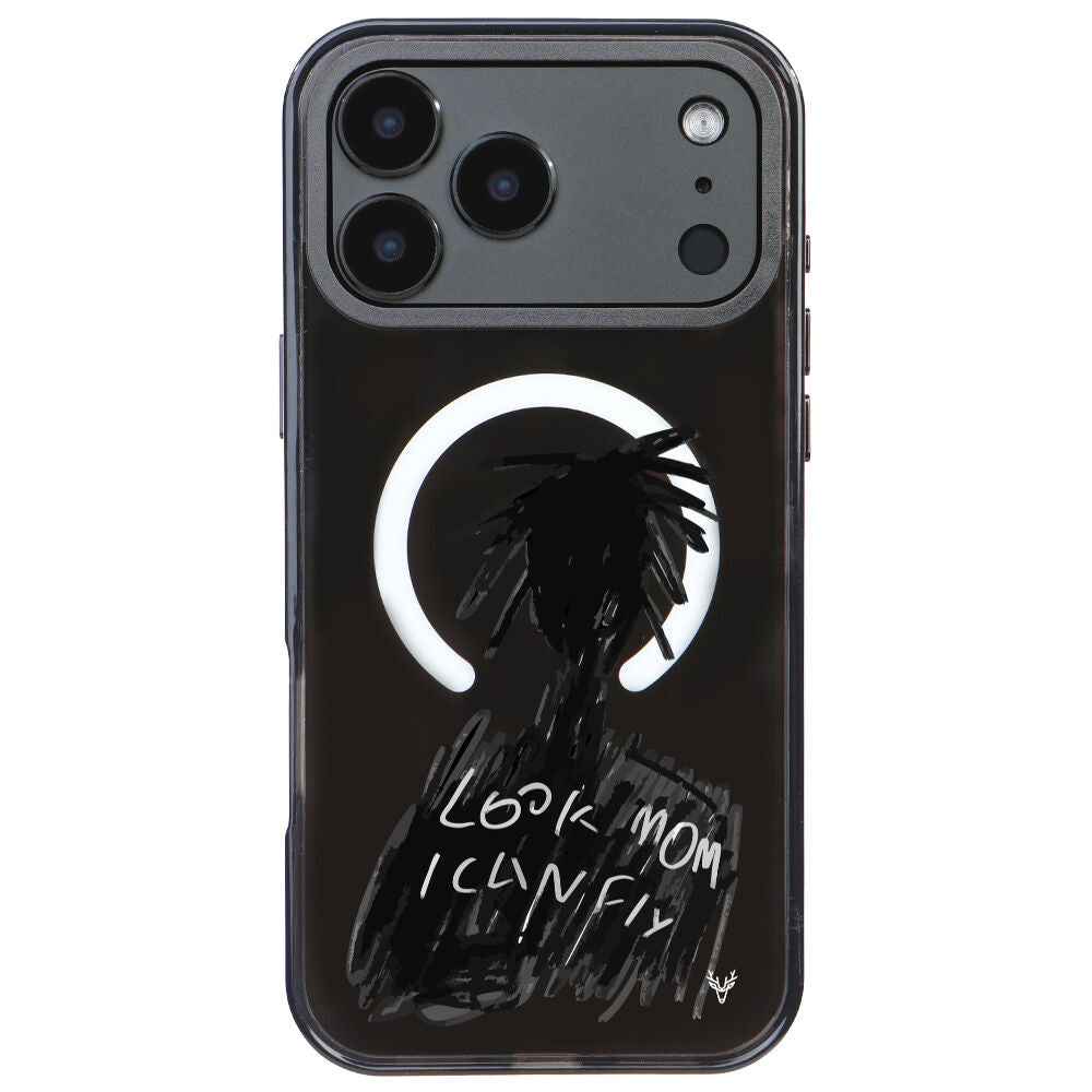 MagsafeliArtycaseCoolBlack