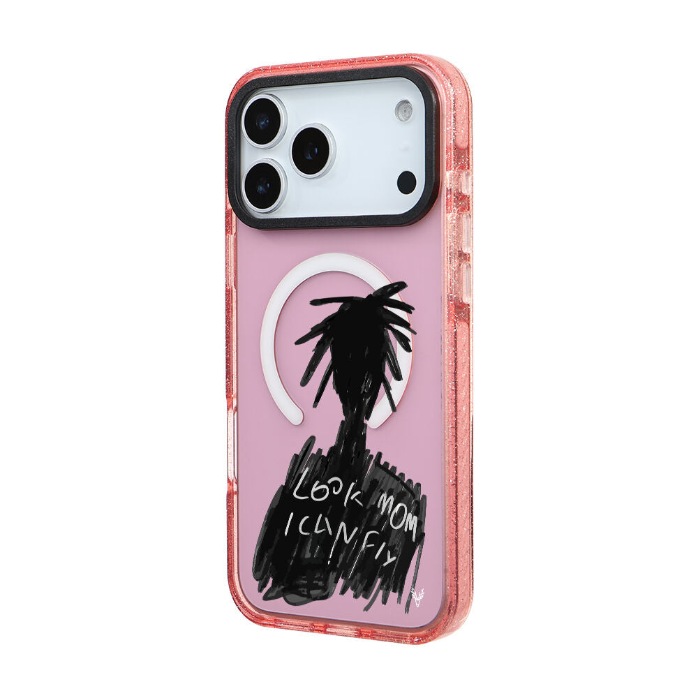 MagsafeliArtycaseSimliPembe