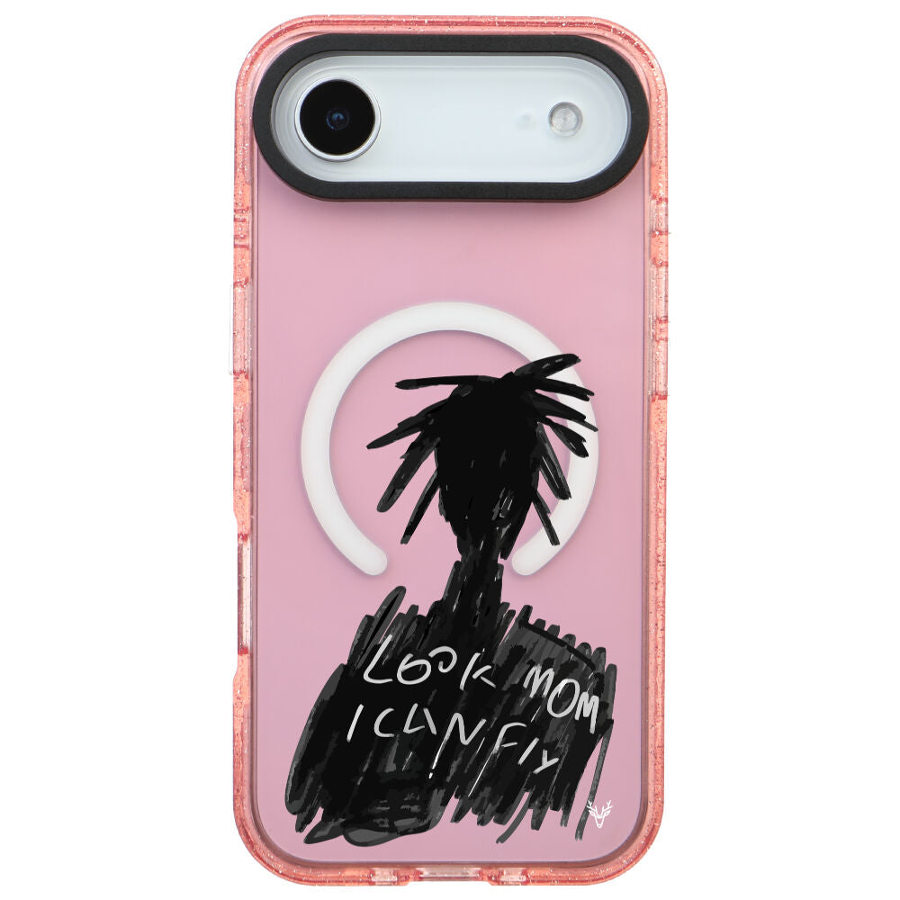 MagsafeliArtycaseSimliPembe