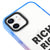 iPhone 11 Rich Rich Rich Telefon Kılıfı - Artycase - Mavi Kırmızı