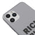 iPhone 11 Pro Rich Rich Rich Telefon Kılıfı - Renkli Silikon - Gri
