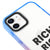 iPhone 12 Rich Rich Rich Telefon Kılıfı - Artycase - Mavi Kırmızı