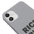 iPhone 12 Rich Rich Rich Telefon Kılıfı - Renkli Silikon - Gri