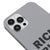 iPhone 12 Pro Rich Rich Rich Telefon Kılıfı - Renkli Silikon - Gri
