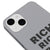 iPhone 14 Plus Rich Rich Rich Telefon Kılıfı - Renkli Silikon - Gri