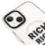 iPhone 15 Rich Rich Rich Telefon Kılıfı - Magsafeli Artycase - Beyaz