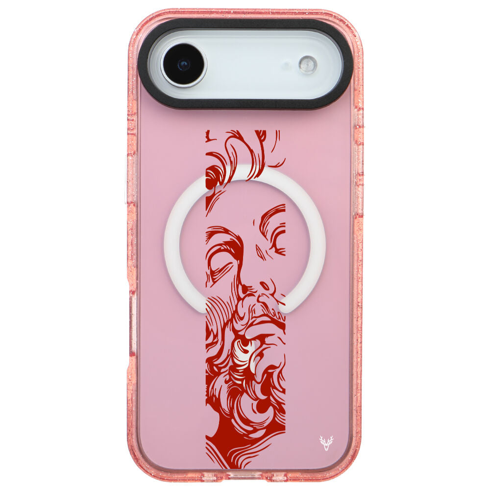 MagsafeliArtycaseSimliPembe