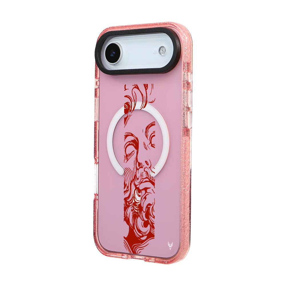 MagsafeliArtycaseSimliPembe