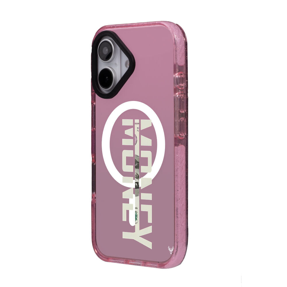MagsafeliArtycaseSimliPembe