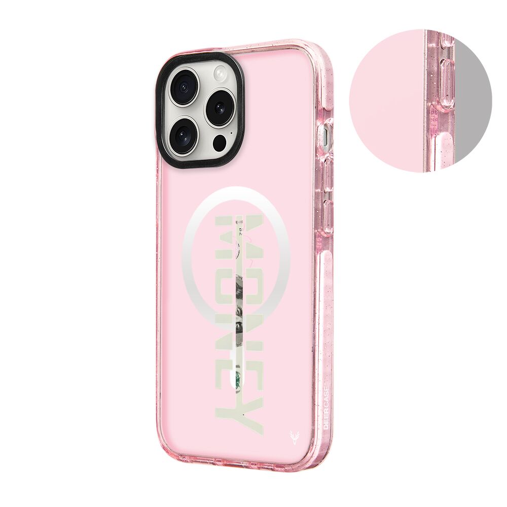 MagsafeliArtycaseSimliPembe
