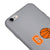 iPhone 6S Go Ball Telefon Kılıfı - Renkli Silikon - Gri