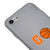 iPhone 7 Go Ball Telefon Kılıfı - Renkli Silikon - Gri