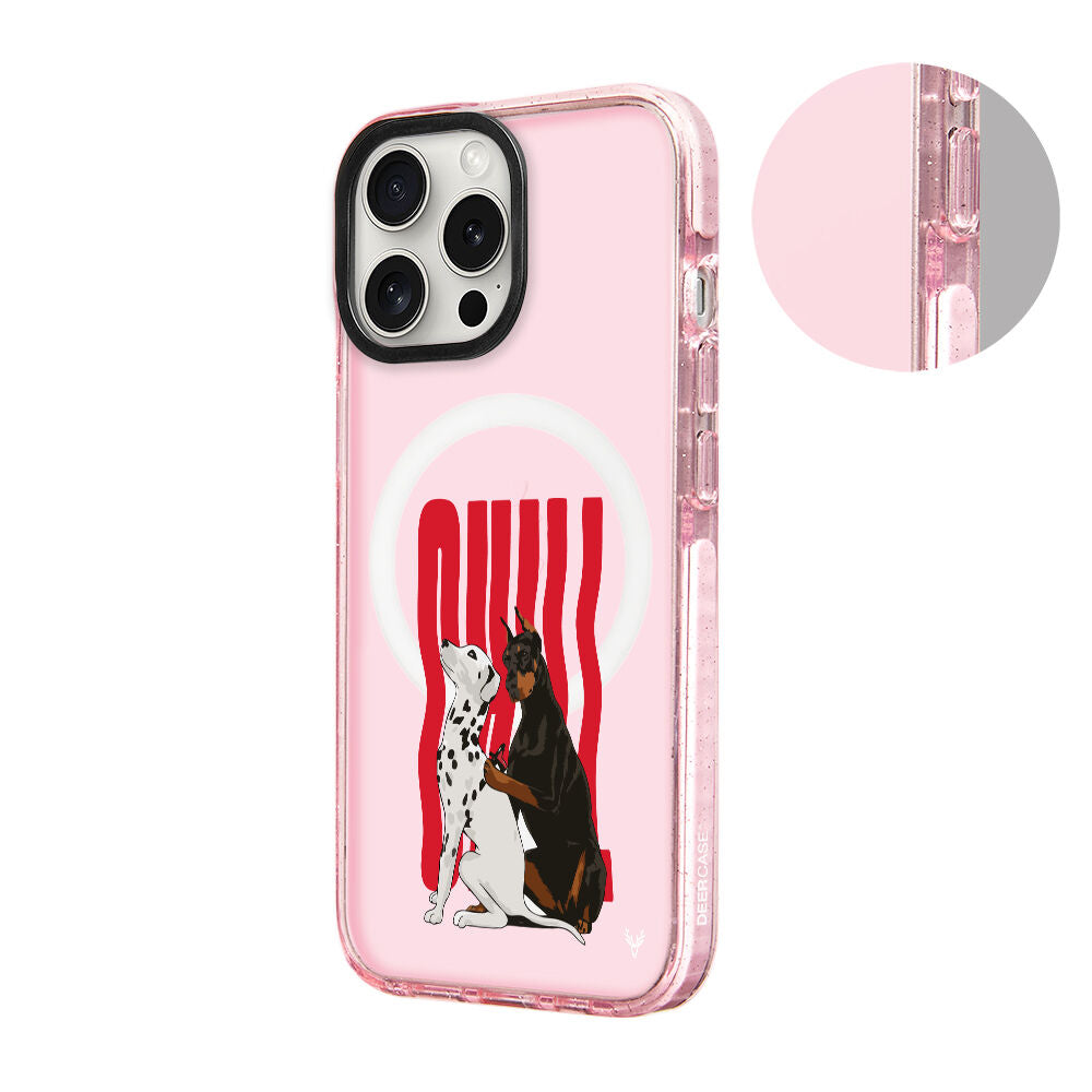 MagsafeliArtycaseSimliPembe